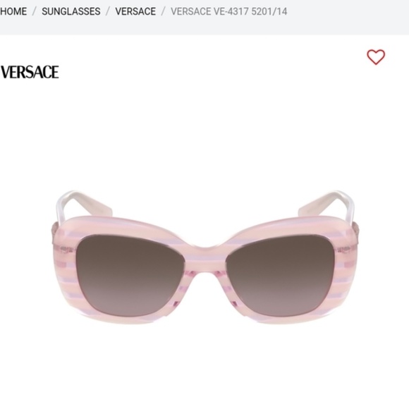 Versace Accessories - Versace Auth Oval Sunglasses Reposh EUC VE24317 52
